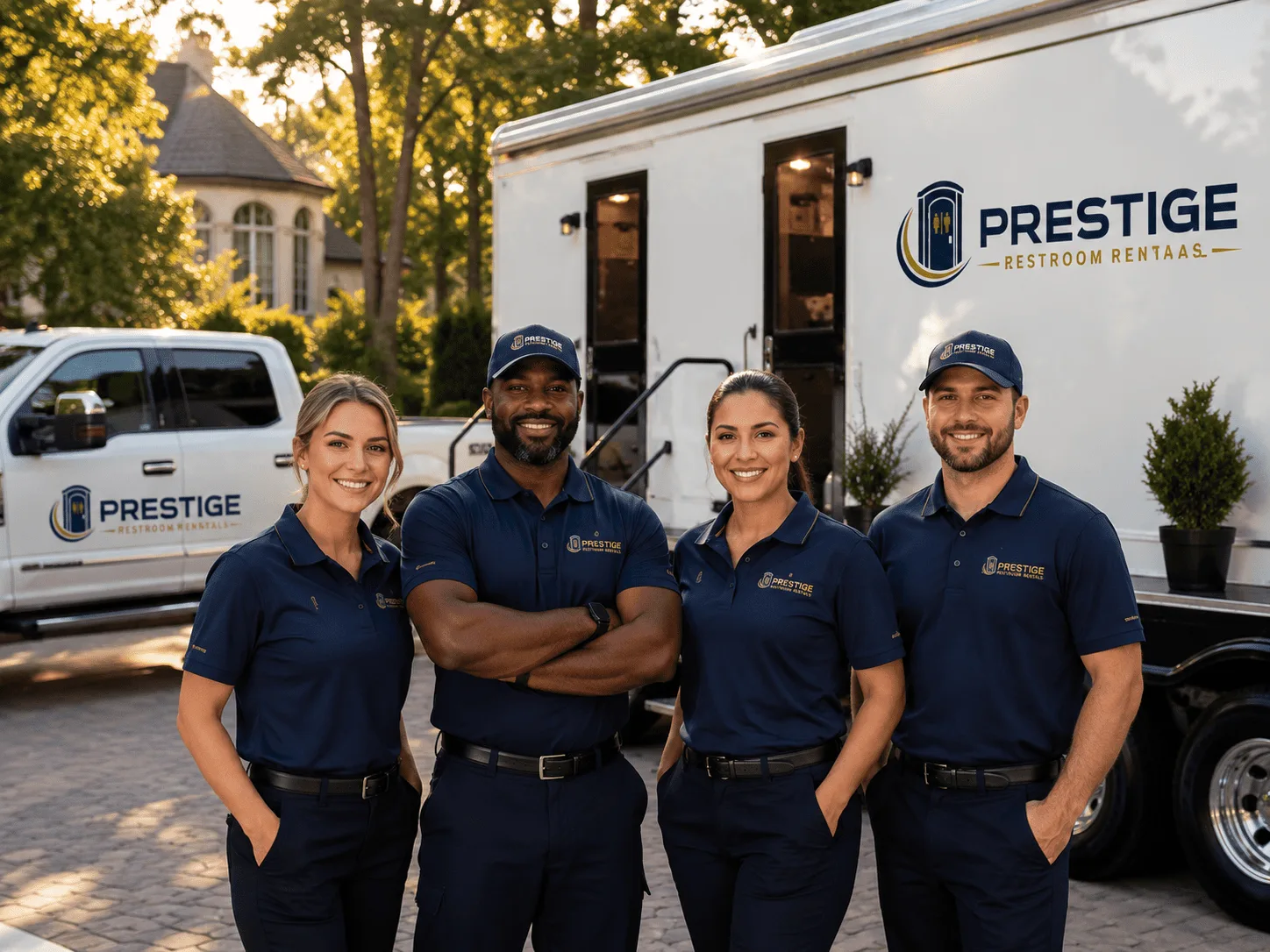 Trusted Luxury Portable Restrooms company in Asher, KY
